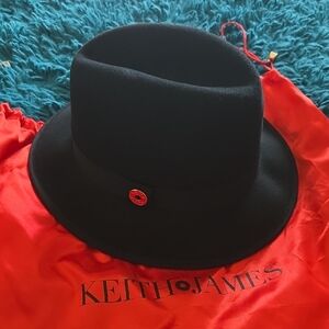 KEITH JAMES FEDORA HAT Medium
